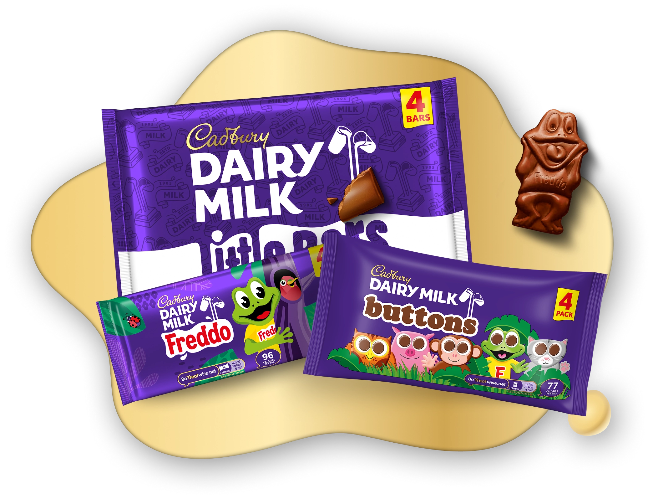 Cadbury promotional packs